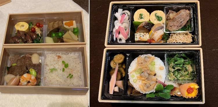 懐石亀山のお弁当