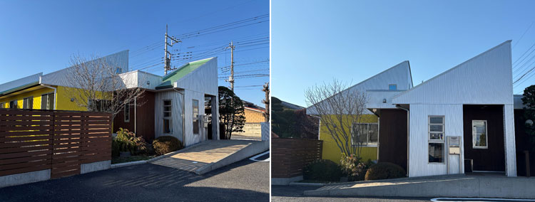 クリニック外壁塗装工事